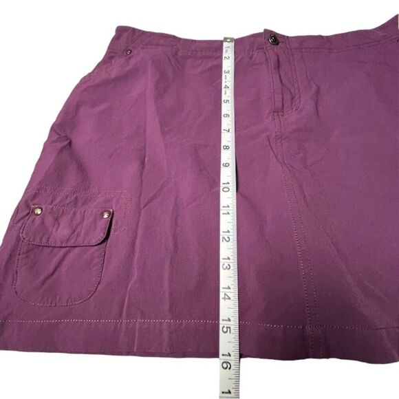 ISIS Women's Skort Purple Pockets Stretch Size Large - Picture 3 of 12